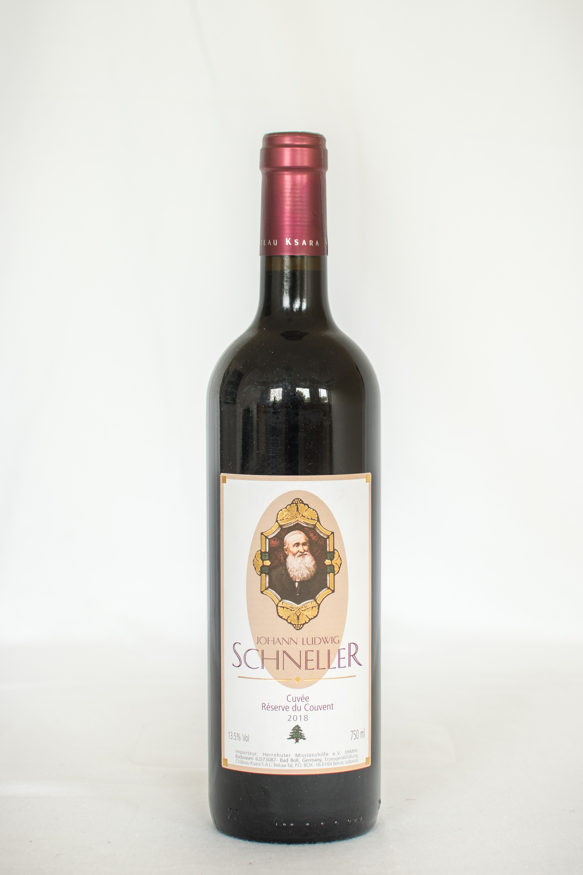 Johann-Ludwig-Schneller-Wein Cuvée, rot, 6 Flaschen